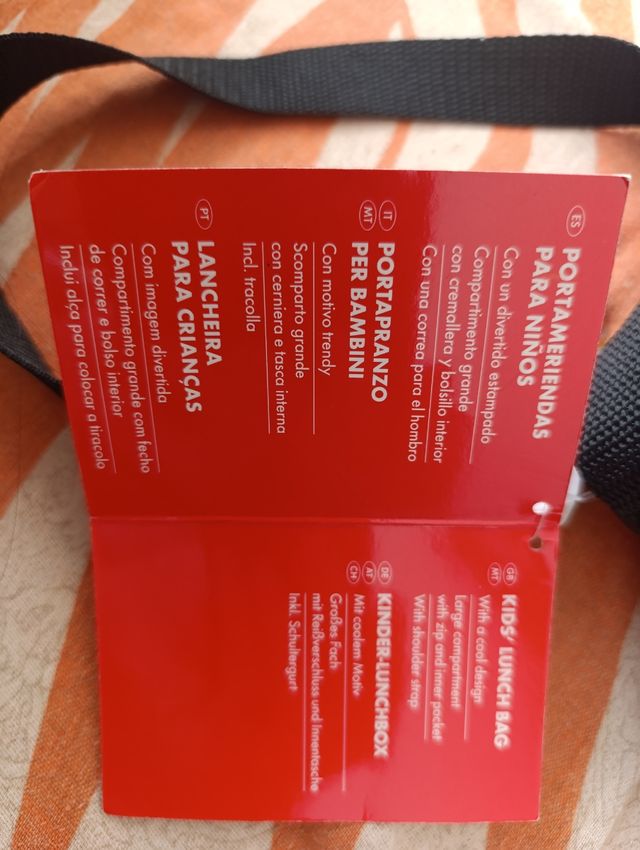 Porta meriendas Minnie Mouse