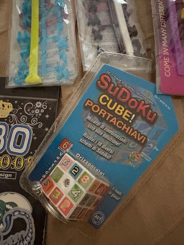 Lotto giochi bimbo/a 5+ anni