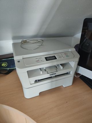 Impresora Láser Brother DCP-7055W Blanca