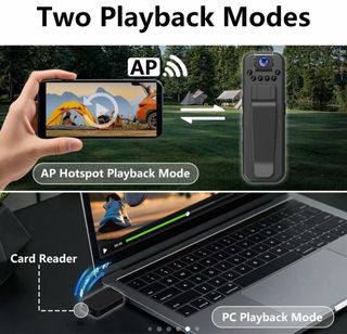 Mini Cámara Espía HD Visión Nocturna + 32GB