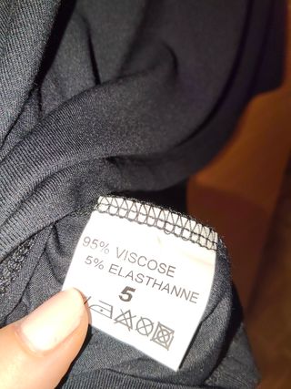 Top Negro Encaje