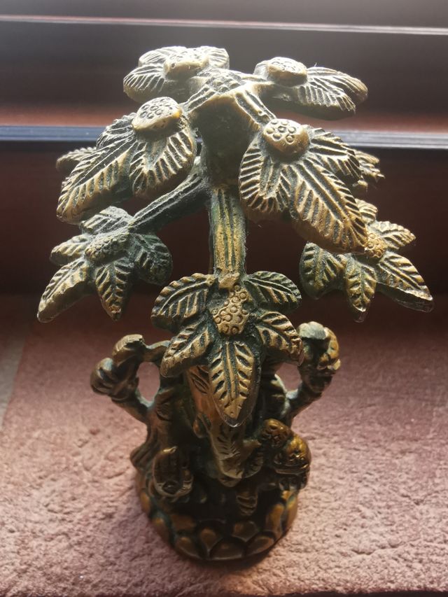 Statuetta Ganesha in bronzo