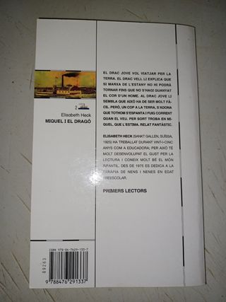 Miquel i el dragó , libro de lectura en catalán
