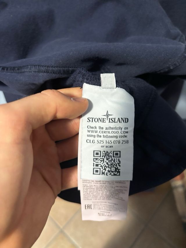 Felpa Stone Island ragazzo