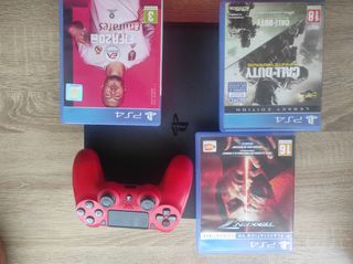 PS4 Slim Negra