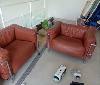 Sillón Le Corbusier LC2 (hay 2 unid)