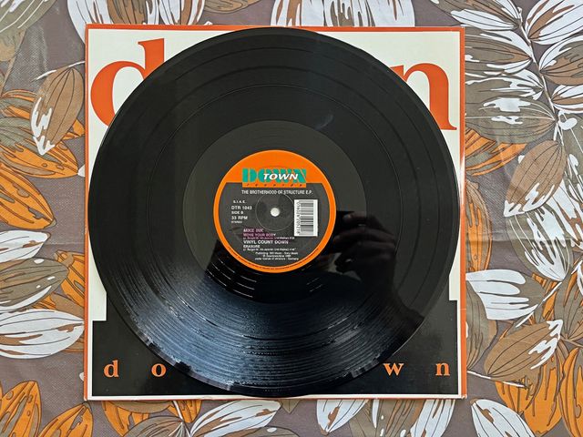 "The Brotherhood Of Structure EP" vinile techno 90