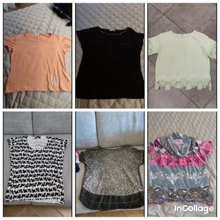 Set 6 maglie mezze maniche