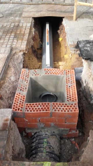 Fontanero de saneamiento PVC