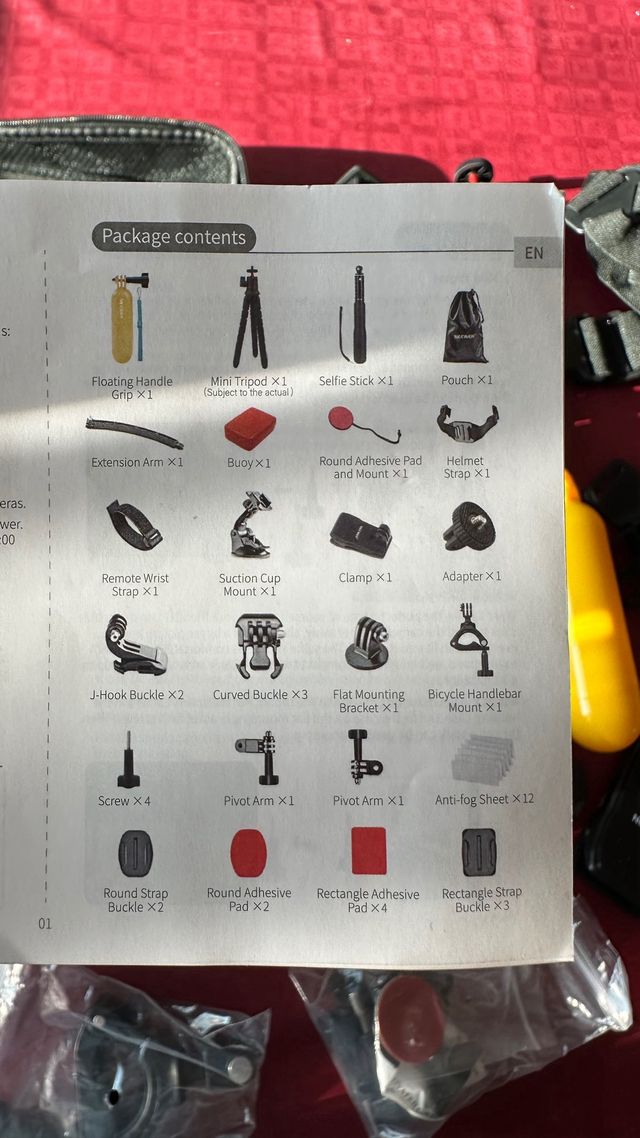 GoPro HERO7 Black + Acessórios