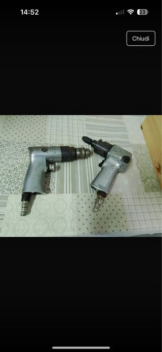 Trapano e avvitatore ad aria