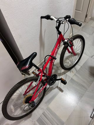 Bicicleta de Montaña Roja