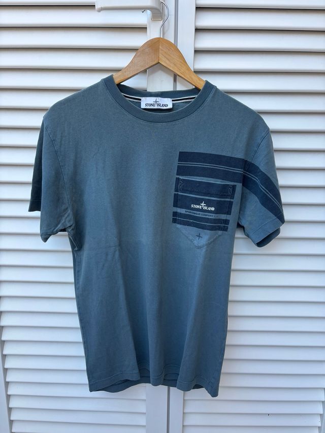 T-shirt Stone Island Uomo Blu
