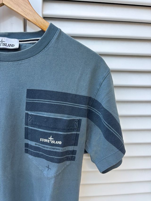 T-shirt Stone Island Uomo Blu