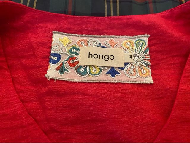 Vestido HONGO Rojo talla 44