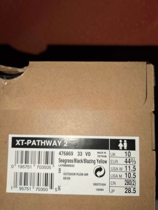 Zapatillas Salomon XT-Pathway 2 talla 44.5