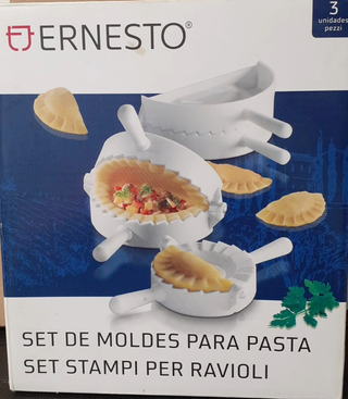 Set Moldes Ravioli Ernesto Pasta