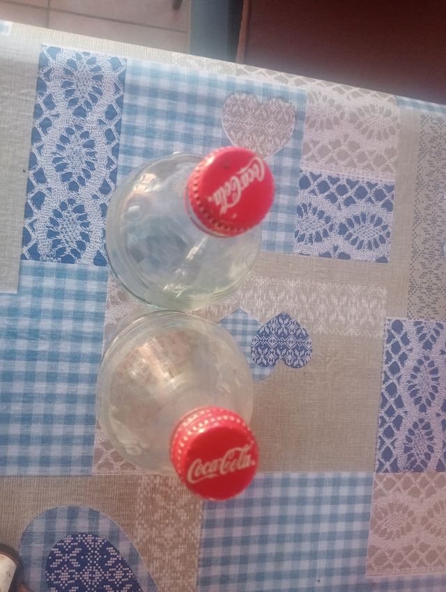 Lote Botellas Antiguas Coca-Cola, Mahou y Gaseosa