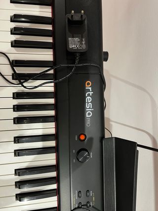 Teclado Artesia Pro Performer con soporte