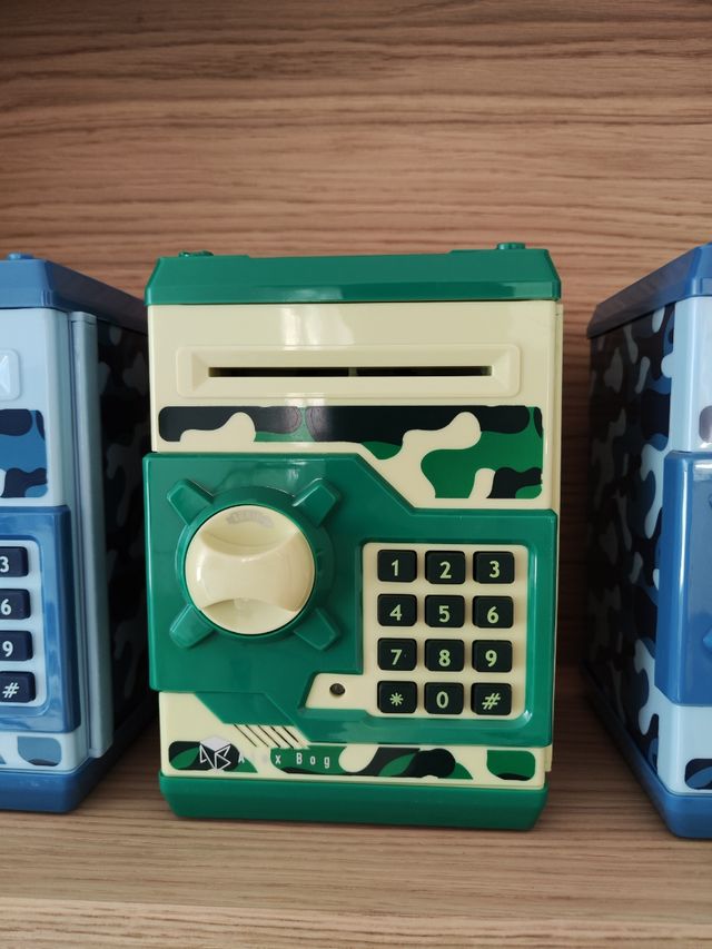 Caja Fuerte Infantil Digital Camuflaje