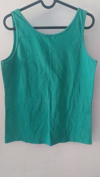 Top verde talla XL talla 46