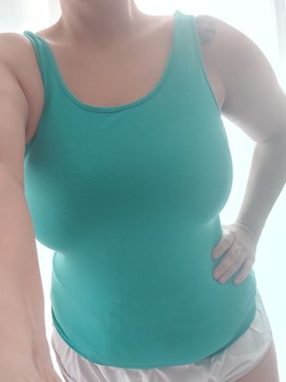 Top verde talla XL talla 46