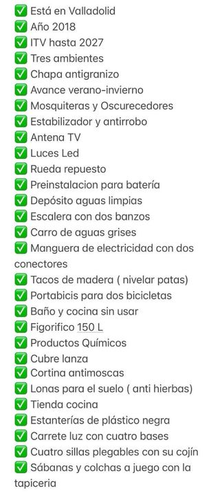 Caravana Caravelair Antares Family 486
Año 2018.