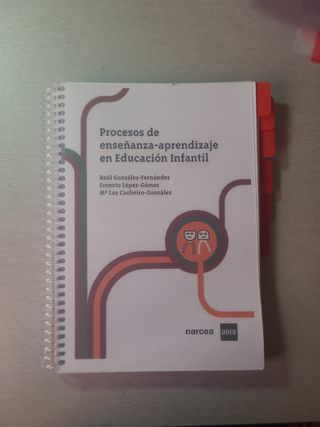 Lote libros 1° cuatri de Educación Infantil UNED