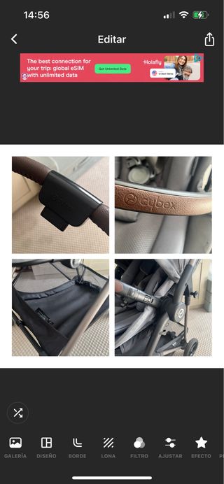 Silla ligera de paseo Cybex Melio reversible