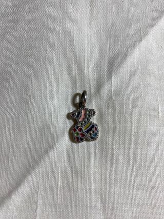 Colgante Tous Oso Multicolor de plata