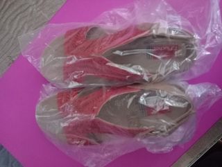 Sandalias Fluchos Rojas Mujer