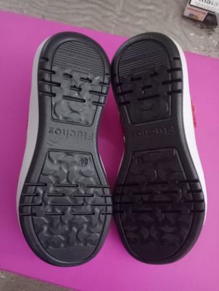 Sandalias Fluchos Rojas Mujer