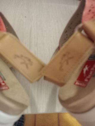 Sandalias Fluchos Rojas Mujer