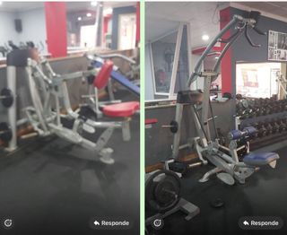 Lote de 1 Máquina Gimnasio HOIST 1G Réplica