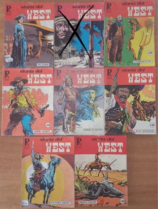 Storia del West collana rodeo