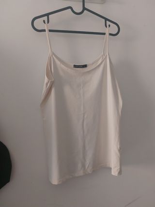 Top Correlle Blanco Talla XL