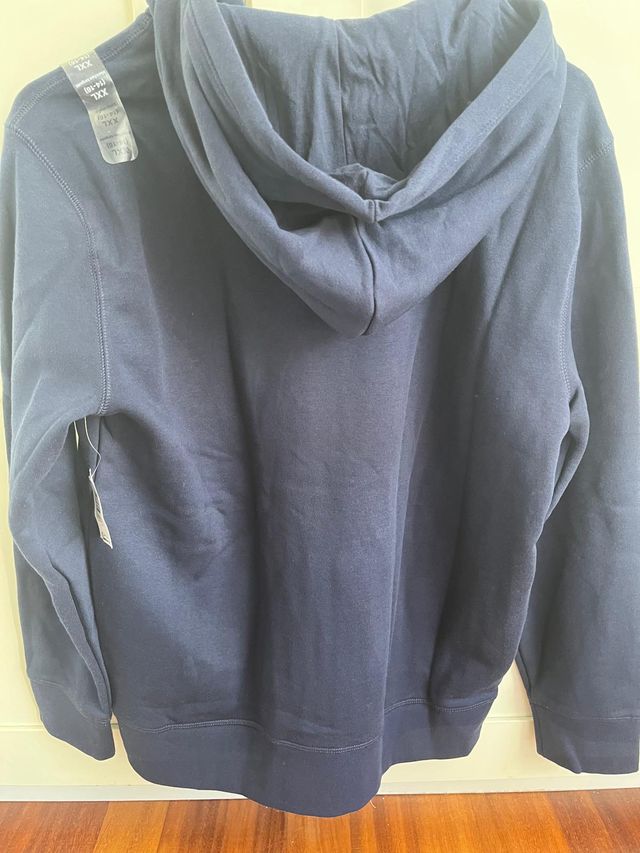 Sudadera GAP con cremallera azul marino, 14-16