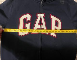 Sudadera GAP con cremallera azul marino, 14-16