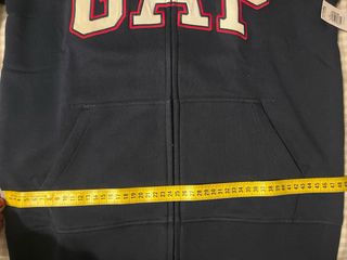 Sudadera GAP con cremallera azul marino, 14-16