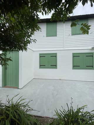 Microcemento para exteriores.