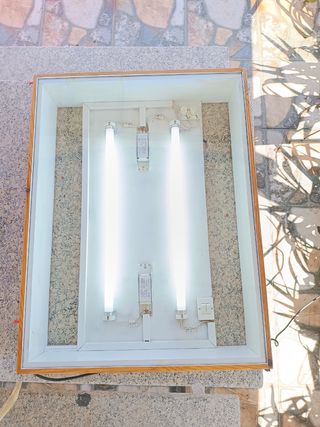 Mesa de luz. Calcadora