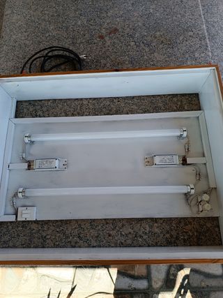 Mesa de luz. Calcadora