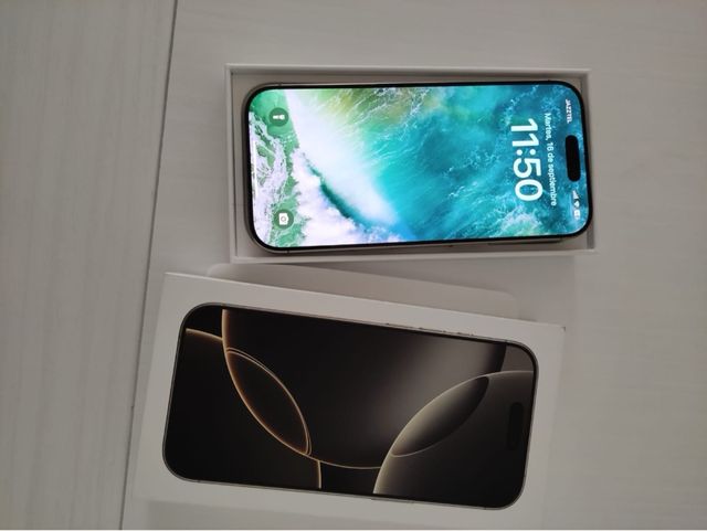 iPhone 16 Pro 256GB Negro Como Nuevo