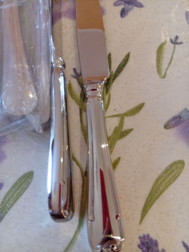 12 
Coltello da tavola inox cm 23