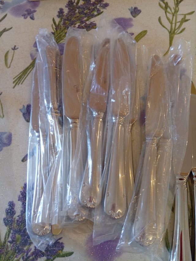 12 
Coltello da tavola inox cm 23