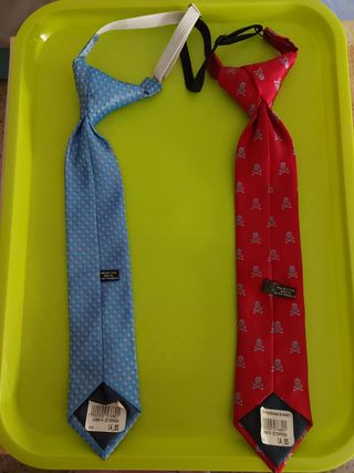 Corbatas para niños (2 unidades)
