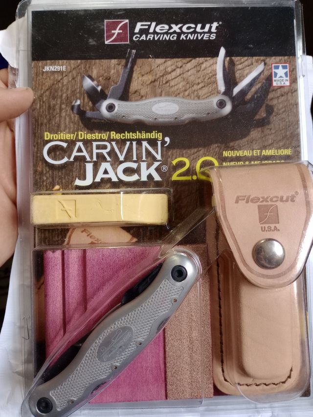 NUEVO - Flexcut Carvin Jack 2.0 Diestro