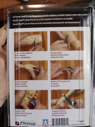 NUEVO - Flexcut Carvin Jack 2.0 Diestro