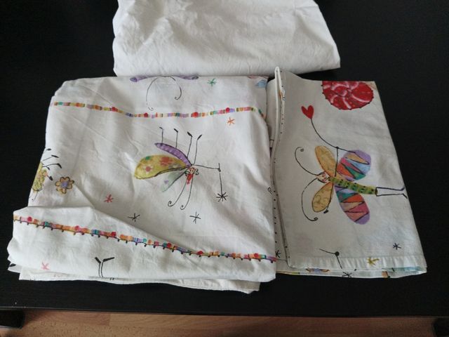 Sábana de cuna verano