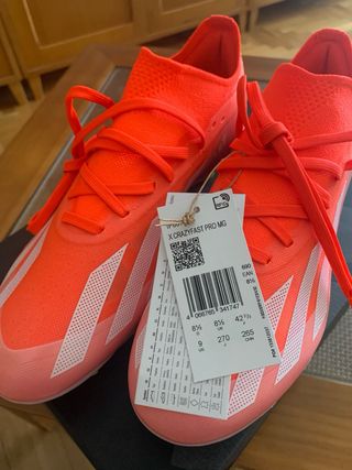 Botas Futbol Adidas X Crazyfast PRO Talla 42 2/3